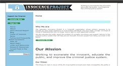 Desktop Screenshot of nebraskainnocenceproject.org
